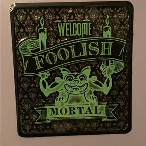 Haunted Mansion Metal Sign